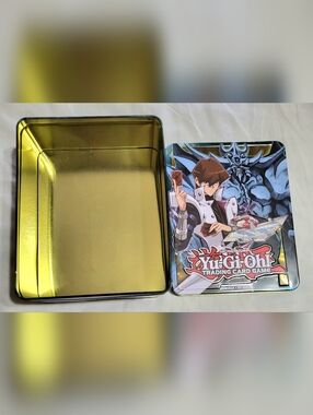 Yu-Gi-Oh! Trading Card Tin Featuring Seto Kaiba - Blue and Gold